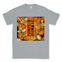 Heather Grey Pumpkin Junkie Classic Tee - RanaPortraitStore