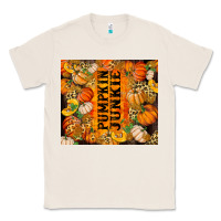 Natural Pumpkin Junkie Classic Tee - RanaPortraitStore