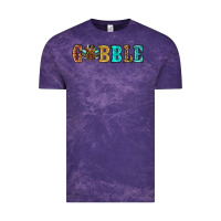 Cloud Purple gobble thanksgiving turkey Vintage Tee - RanaPortraitStore