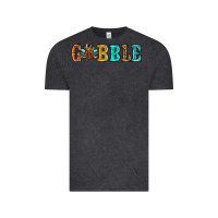 Vintage Black gobble thanksgiving turkey Vintage Tee - RanaPortraitStore