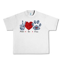 Lunar Rock Peace Love Paws Urban Heavy Tee - Bettercallsaul