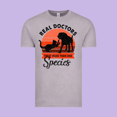 Treat More Than One Species Vintage Tee Designed By Bettercallsaul
