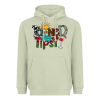 Matcha Tanned And Tipsy Heavyweight Hoodie - CowhideDigitalArt