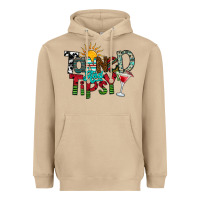 Mushroom Tanned And Tipsy Heavyweight Hoodie - CowhideDigitalArt