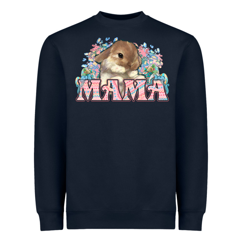 Easter Bunny Mama  Mother's Day Heavyweight Sweatshirt by HowdyJamesFarm | Teevron