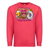 Cardinal Holy Cow 100 Days Of School Premium Sweatshirt - CowhideDigitalArt