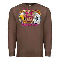 Chestnut Holy Cow 100 Days Of School Premium Sweatshirt - CowhideDigitalArt