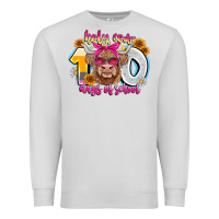 Dove Grey Holy Cow 100 Days Of School Premium Sweatshirt - CowhideDigitalArt