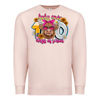 Pale Pink Holy Cow 100 Days Of School Premium Sweatshirt - CowhideDigitalArt