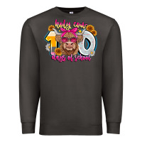 Smoke Holy Cow 100 Days Of School Premium Sweatshirt - CowhideDigitalArt