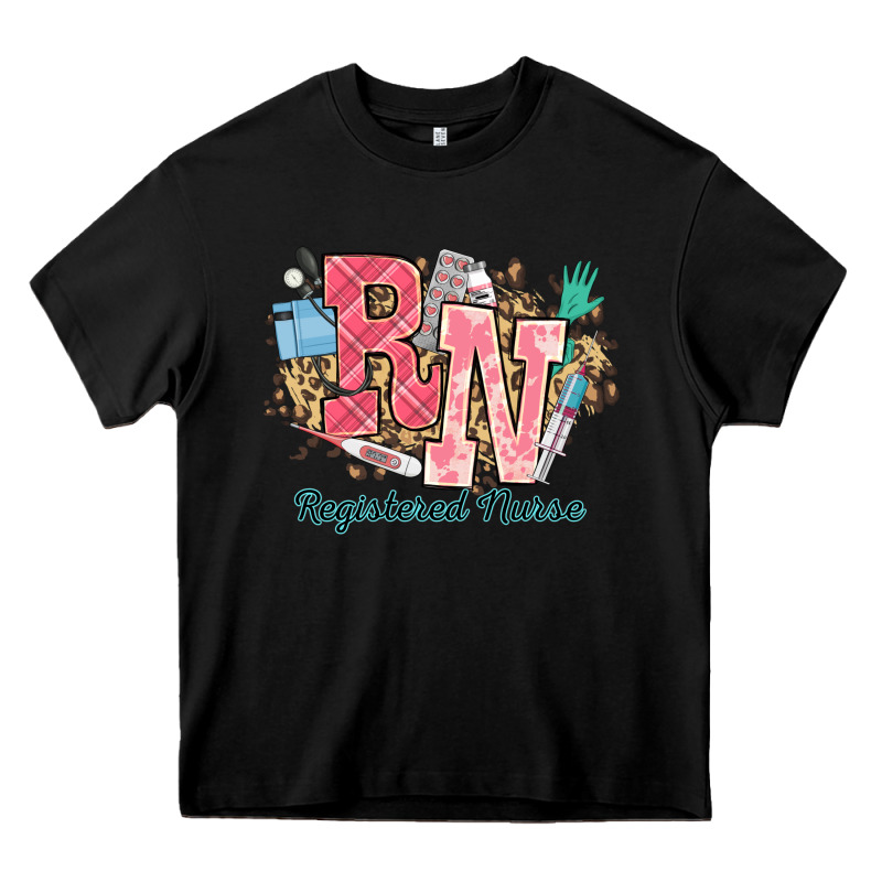 Rn Registered Nurse Western Heavy Core Tee by NancyCooperArtShop | Teevron