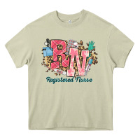 Mossy rn registered nurse western Heavy Core Tee - NancyCooperArtShop