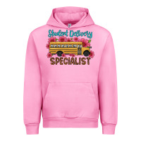 Fuchsia Pink student delivery specialist school bus Urban Hoodie - Artiststas