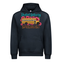Navy student delivery specialist school bus Urban Hoodie - Artiststas