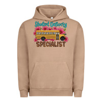 Pigment Burro student delivery specialist school bus Urban Hoodie - Artiststas