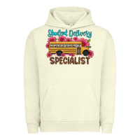 Pigment Pistachio student delivery specialist school bus Urban Hoodie - Artiststas