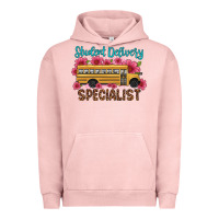 Pigment Salmon student delivery specialist school bus Urban Hoodie - Artiststas