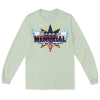 Matcha happy memorial day Long Sleeve Tee - HowdyJamesFarm