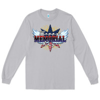 Moon Dust happy memorial day Long Sleeve Tee - HowdyJamesFarm