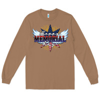 Toasted Coconut happy memorial day Long Sleeve Tee - HowdyJamesFarm
