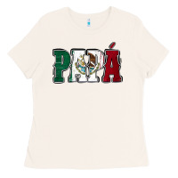 Bone Mexican Flag Papá Ladies Tee - Jasminsmagicworld