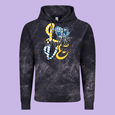 Love West Virginia Vintage Hoodie Designed By Bettercallsaul