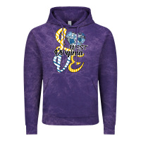 Cloud Purple Love West Virginia Vintage Hoodie - Bettercallsaul