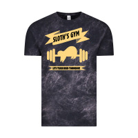 Cloud Black Sloth s Gym Vintage Tee - Bettercallsaul