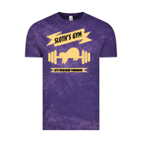Cloud Purple Sloth s Gym Vintage Tee - Bettercallsaul