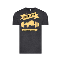 Vintage Black Sloth s Gym Vintage Tee - Bettercallsaul
