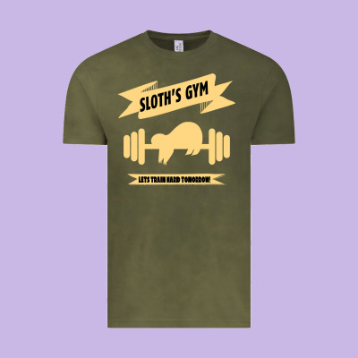 Sloth S Gym Vintage Tee Designed By Bettercallsaul