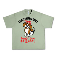 Oil Green Dachshund Mom Urban Heavy Tee - Bettercallsaul
