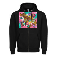 Black Easter Bunnies And Egg Tumbler Zipper Hoodie - BundleAndBundleShop