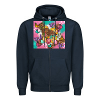 Navy Easter Bunnies And Egg Tumbler Zipper Hoodie - BundleAndBundleShop