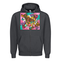 Smoke Easter Bunnies And Egg Tumbler Zipper Hoodie - BundleAndBundleShop