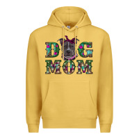 Antique Gold Christmas dog mom pitbull Premium Hoodie - RanaPortraitStore