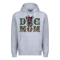 Heather Grey Christmas dog mom pitbull Premium Hoodie - RanaPortraitStore