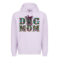 Lilac Christmas dog mom pitbull Premium Hoodie - RanaPortraitStore