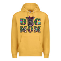Mustard Christmas dog mom pitbull Premium Hoodie - RanaPortraitStore