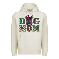 Oatmeal Heather Christmas dog mom pitbull Premium Hoodie - RanaPortraitStore