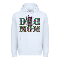 White Christmas dog mom pitbull Premium Hoodie - RanaPortraitStore