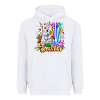 White MY easter Heavyweight Hoodie - CowhideDigitalArt