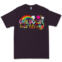 Plum childcare life Premium Tee - NancyCooperArtShop