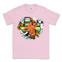 Bubblegum Pink Western Texas Flag Cow Portrarit Classic Tee - Bettercallsaul