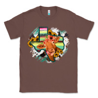 Chestnut Western Texas Flag Cow Portrarit Classic Tee - Bettercallsaul