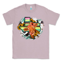Lilac Western Texas Flag Cow Portrarit Classic Tee - Bettercallsaul