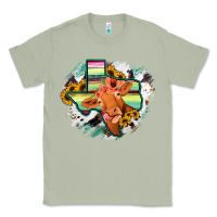 Matcha Western Texas Flag Cow Portrarit Classic Tee - Bettercallsaul