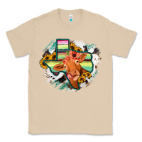 Mushroom Western Texas Flag Cow Portrarit Classic Tee - Bettercallsaul