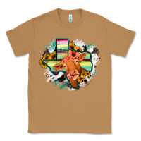 Toasted Coconut Western Texas Flag Cow Portrarit Classic Tee - Bettercallsaul