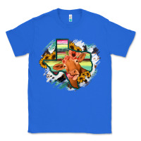 True Royal Western Texas Flag Cow Portrarit Classic Tee - Bettercallsaul
